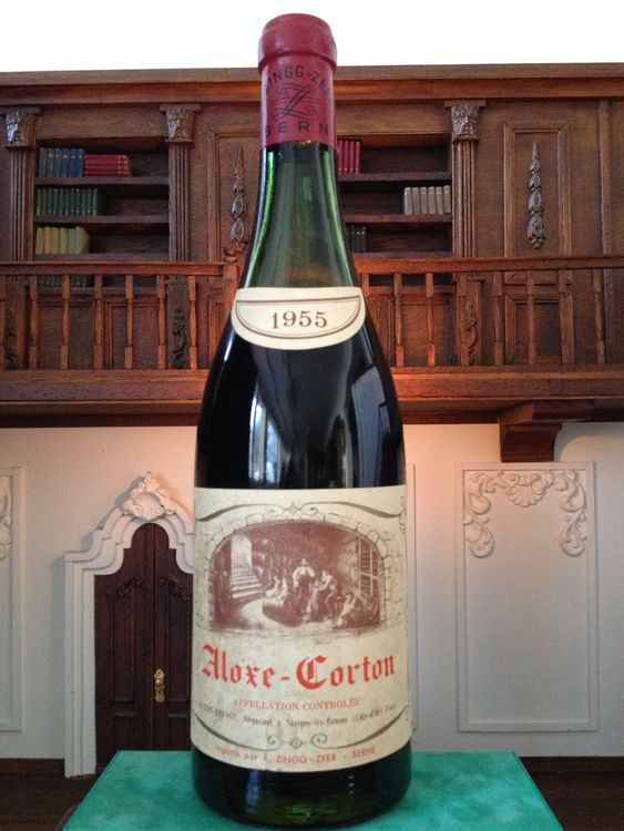 1 Fl. AloxeCorton 1955, 75cl.? Kaufen auf Ricardo