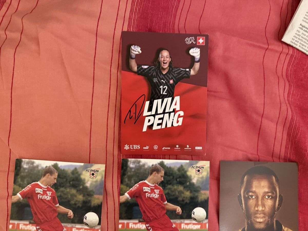Autogramme: Diverse signierte Autogrammkarten CH Fussball – Gebraucht aus Rüschlikon von andi_841 1