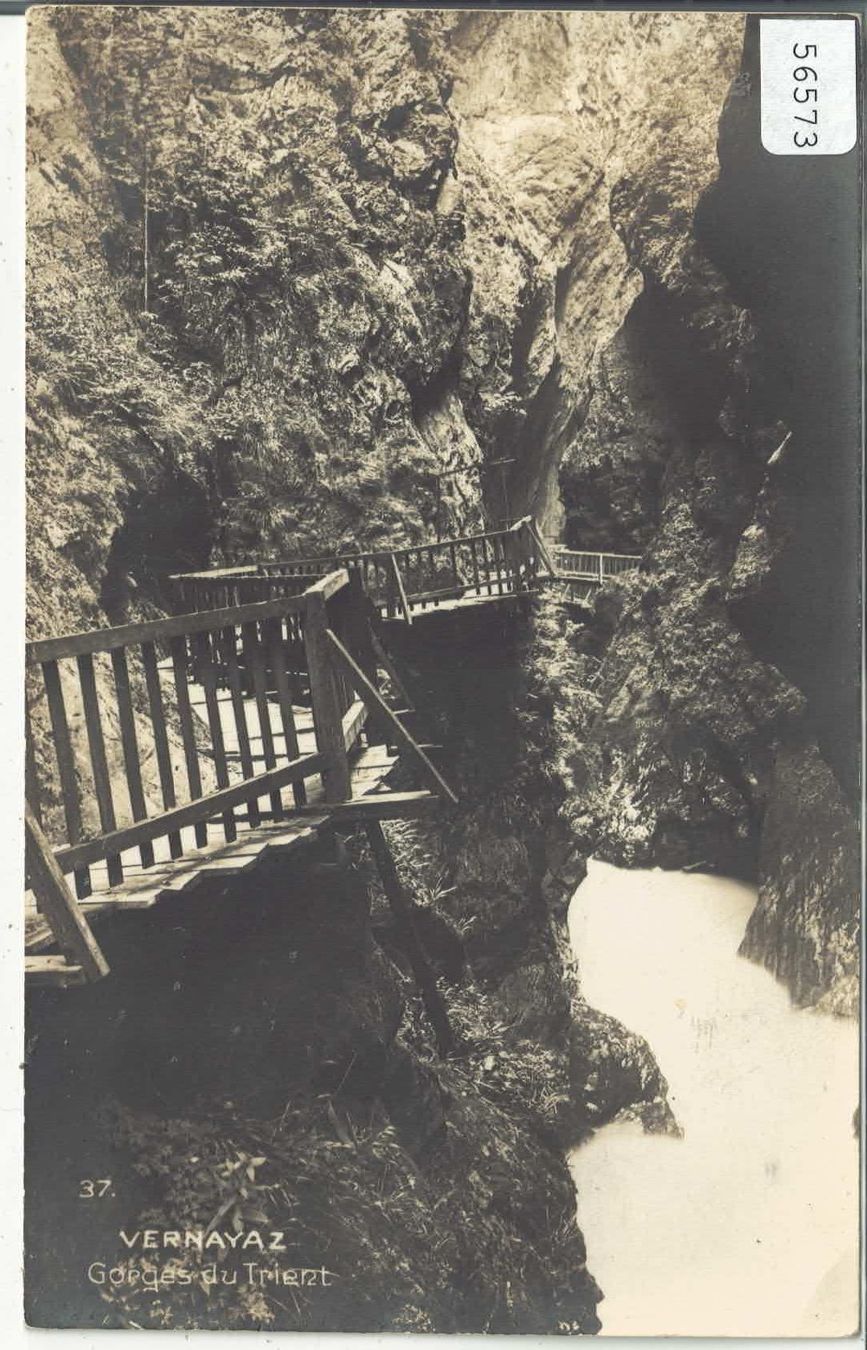 Ansichtskarten: Vernayaz - Gorges du Trient – Gebraucht aus Ettingen von Kartenplanet