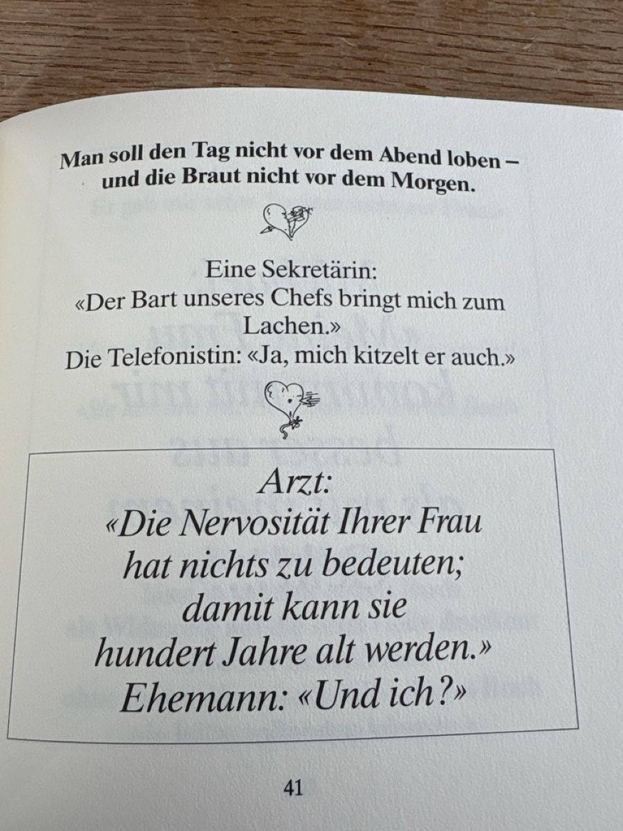 Livres: Witze für sie und ihn – D'occasion à Schlierbach par Stee09 2