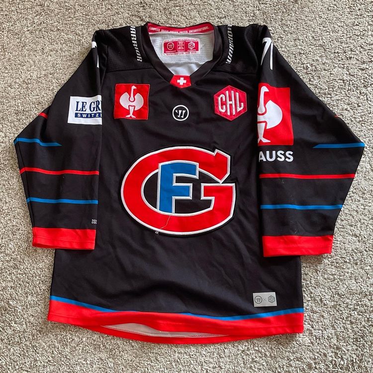 Killian Mottet HC Fribourg Gotteron Gameworn CHL 22/23 Kaufen auf Ricardo