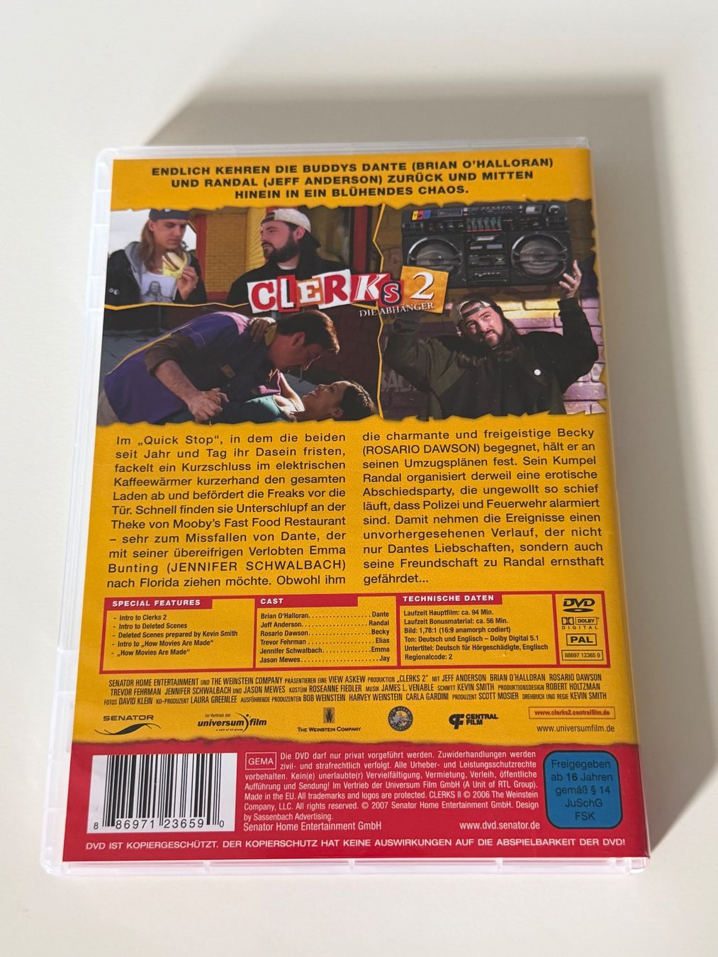 Tutti i DVDs: Clerks 2 Die Abhänger DVD – Usato da Altstätten SG venduto da sheamus 1