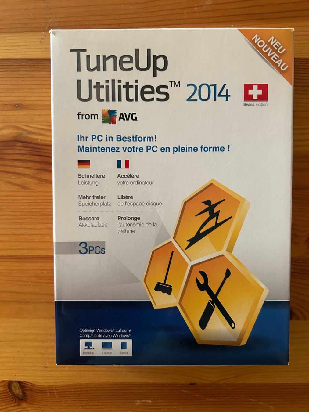 Software: TuneUp Utilities 2014 PC Software - Swiss Edition – Usato da Bern venduto da Fireblades