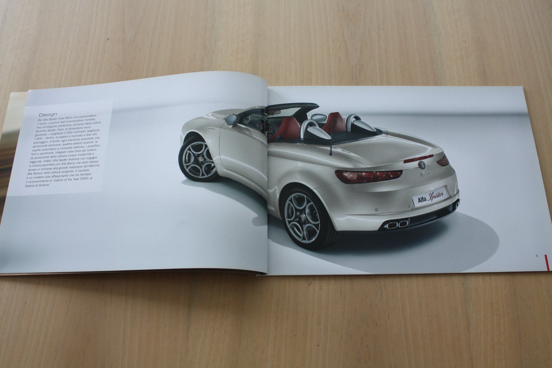 Alfa Romeo Documenti: Alfa Romeo Spider Prospekt 6/2008 – Usato da Wikon venduto da erwin400 2