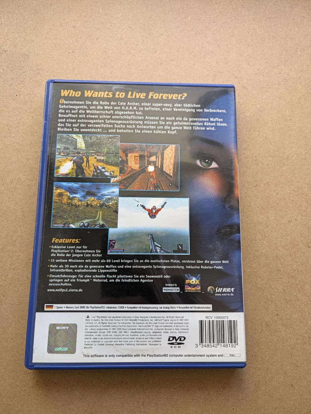 Giochi: No One Lives Forever PS2 Spiel – Usato da Chur venduto da FreakofRarity 1