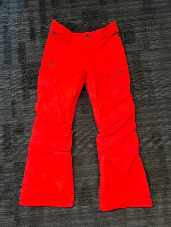 Skihose VOLCOM, Col. rot, Gr. 12J / top Zustand