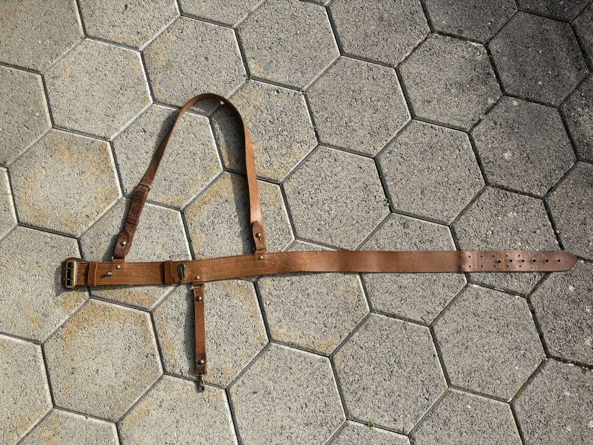 Uniformi: Originaler WW2 Englischer Offiziersgürtel – Usato da Balsthal venduto da Sven.sch 2