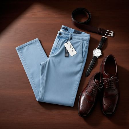 Hiltl, superbe pantalon, neuf avec étiquettes, W34 L32 !