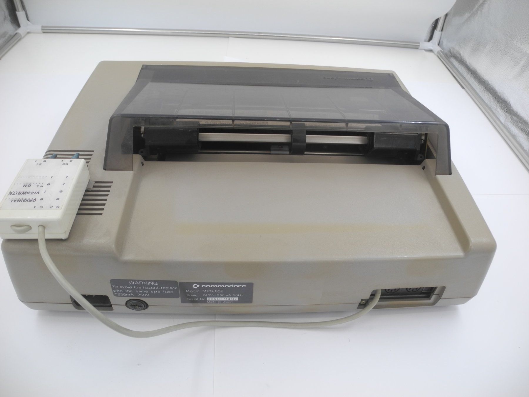 Commodore Stampanti: Commodore MPS 802 Matrixdrucker, Nr. 64b – Usato da Kottwil venduto da Crazyrolf 6