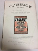 ILLUSTRATION THEATRALE # 216 JUN 1912 Michelin commercial