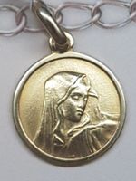 Maria Anhänger aus 18 Karat Gelbgold 750