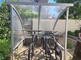 Velounterstand für 4 Fahrräder