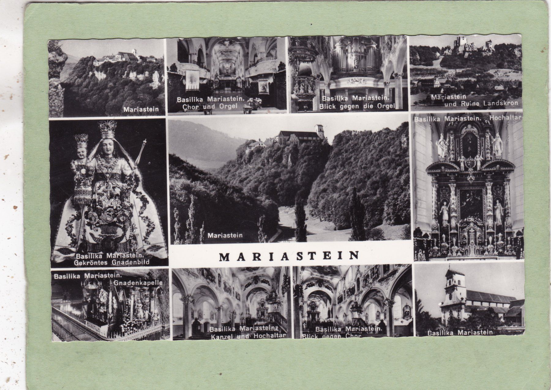 Ansichtskarten: Mariastein – Gebraucht aus Herisau von Lisegrat2008