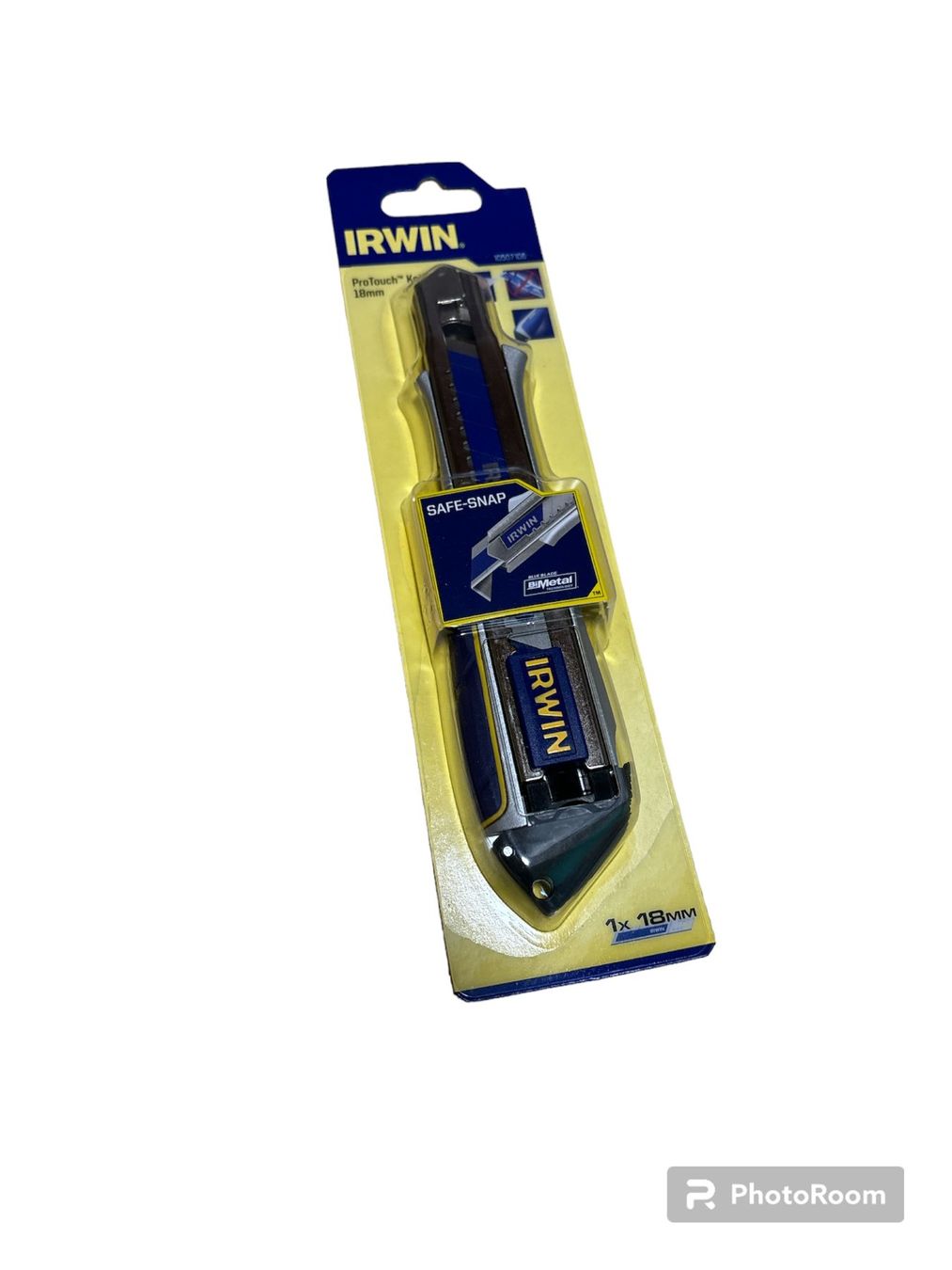 Coltelli: IRWIN ProTouch Cuttermesser (Heavy Duty) 18mm – Nuovo e nell'imballaggio originale da Escholzmatt venduto da bikesport.me 1