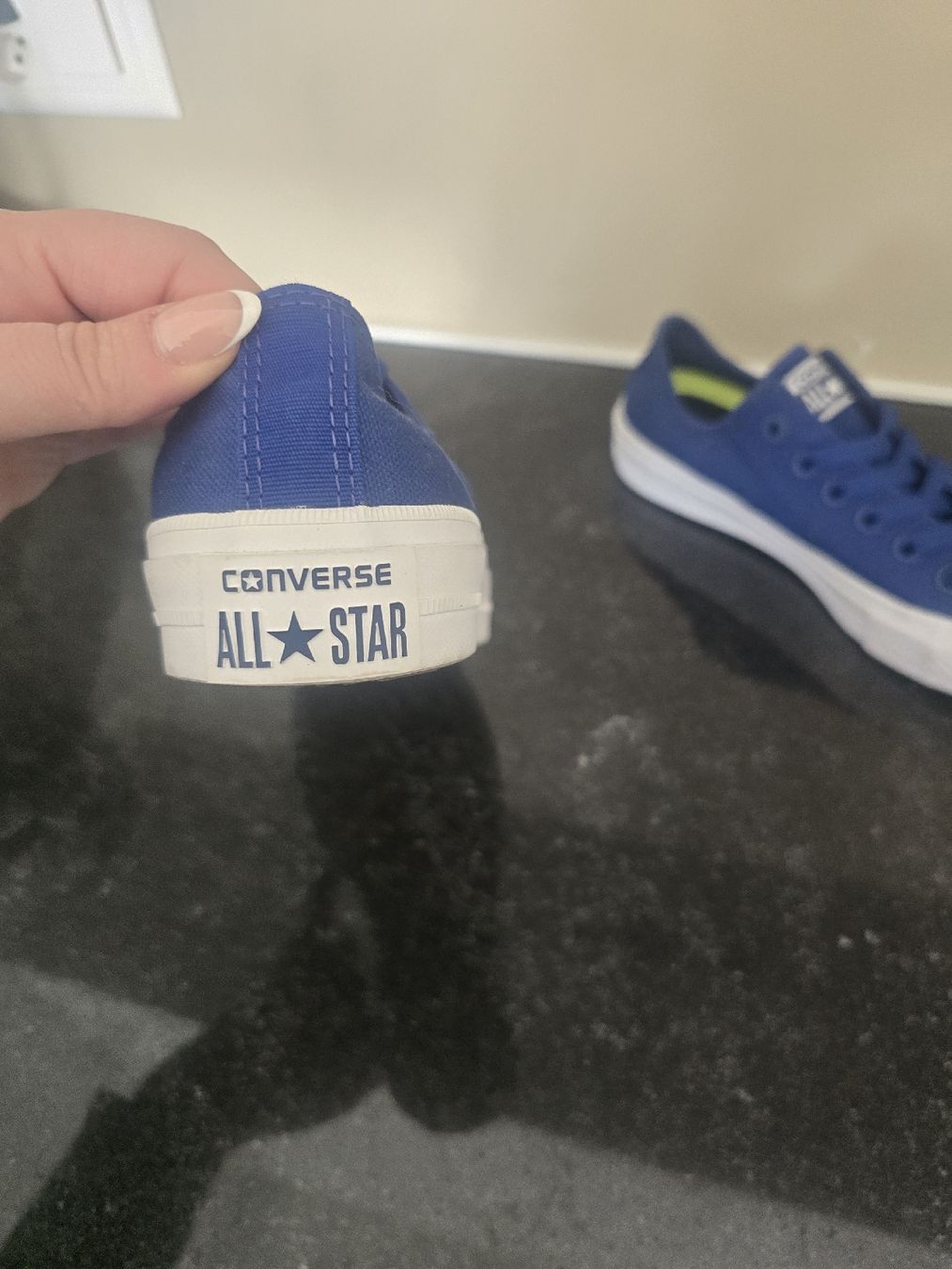 Converse Scarpe da uomo: Converse blau/weiss Gr. 37 - NEU – Nuovo (secondo la descrizione) da Hägglingen venduto da Raff_Ella 3