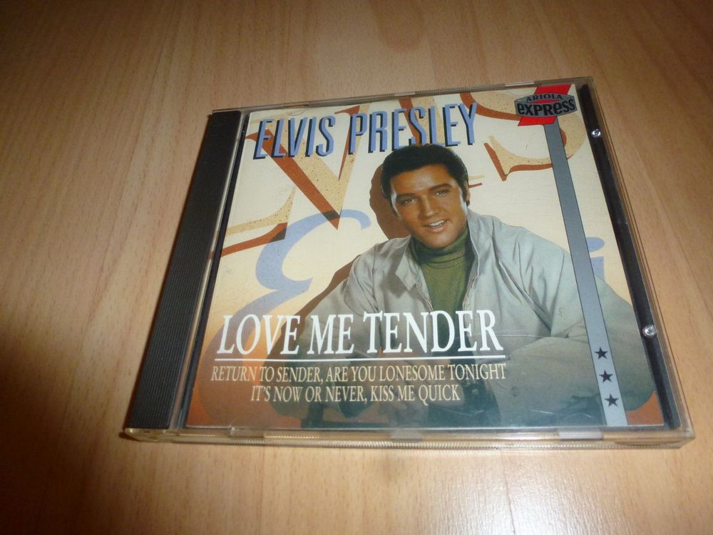 Elvis Presley Love Me Tender Cd Kaufen Auf Ricardo