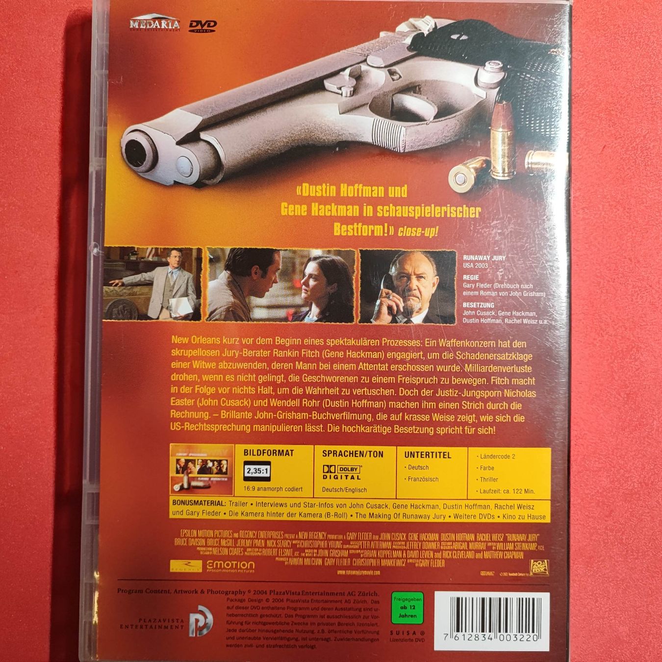 Tutti i DVDs: Runaway Jury – Usato da Dübendorf venduto da kb86_MOVIE 1