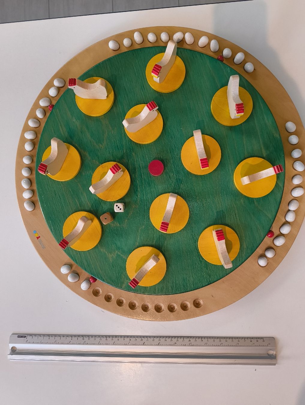 Giochi: Hühnerrulette Holzspiel  – Usato da Stein am Rhein venduto da DaOhana 2