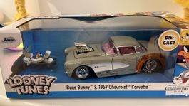 Looney Tunes Bugs Bunny & 1957 Chevrolet Corvette, Jada