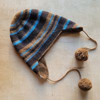 Tolle Mütze von Unica, reversibel. One Size. Fair Trade