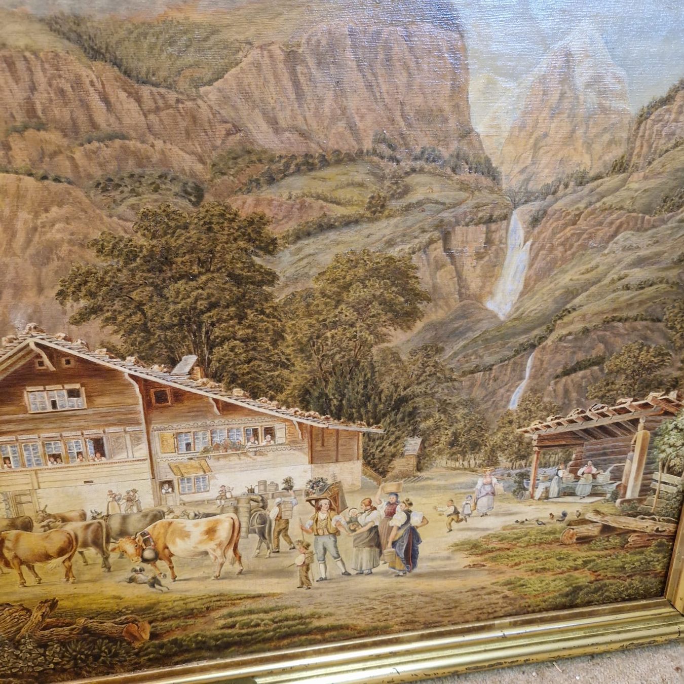 Dipinti: Aelplerleben in Meiringen – Usato da Zürich venduto da maximus46 2