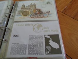 Münzbrief Malta