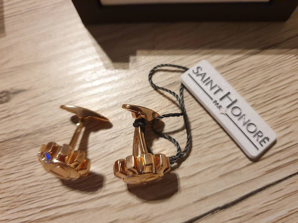 Gemelli: Boutons de manchette SAINT HONORE Paris Neufs – Nuovo e nell'imballaggio originale da Coppet venduto da patgigi 3