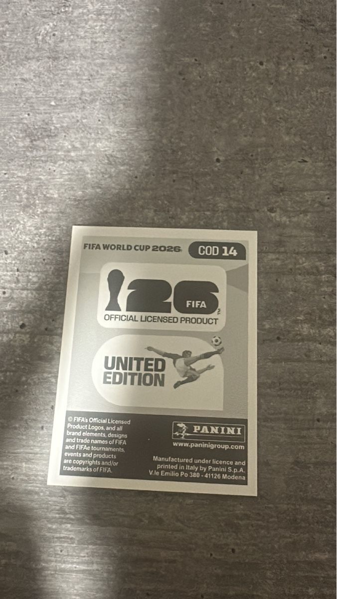 Panini Carte collezionabili: COD 14 , FIFA WORLD CUP 2026 PANINI  – Nuovo (secondo la descrizione) da Frauenfeld venduto da 1PegPeg1 1