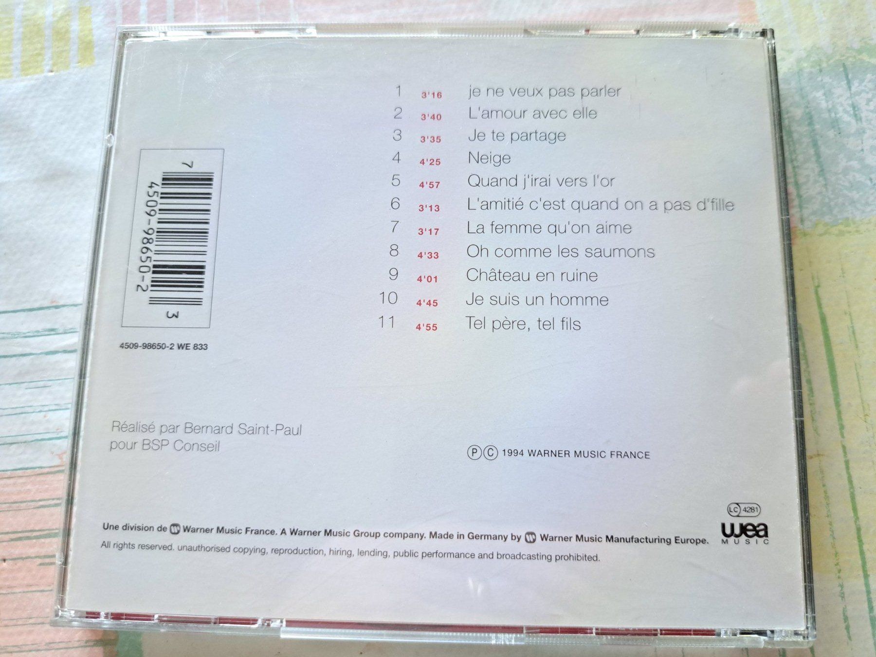 CDs: Cd Serge Lama - Lama  – D'occasion à Pully par bro_n52j 1