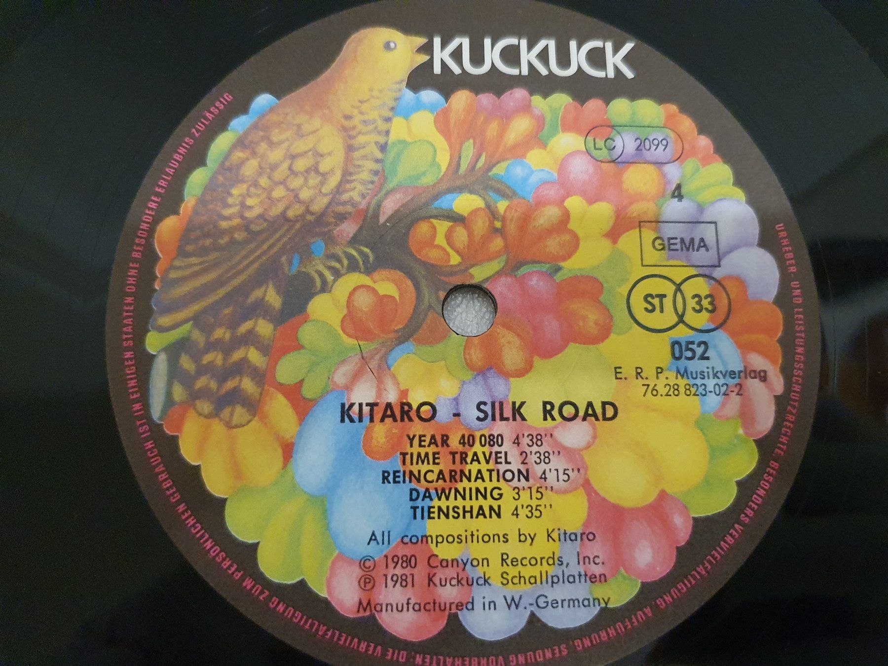 Schallplatten: Kitaro – Silk Road / 2 LP`s – Gebraucht aus Uster von Vinyl-Leidenschaft 9