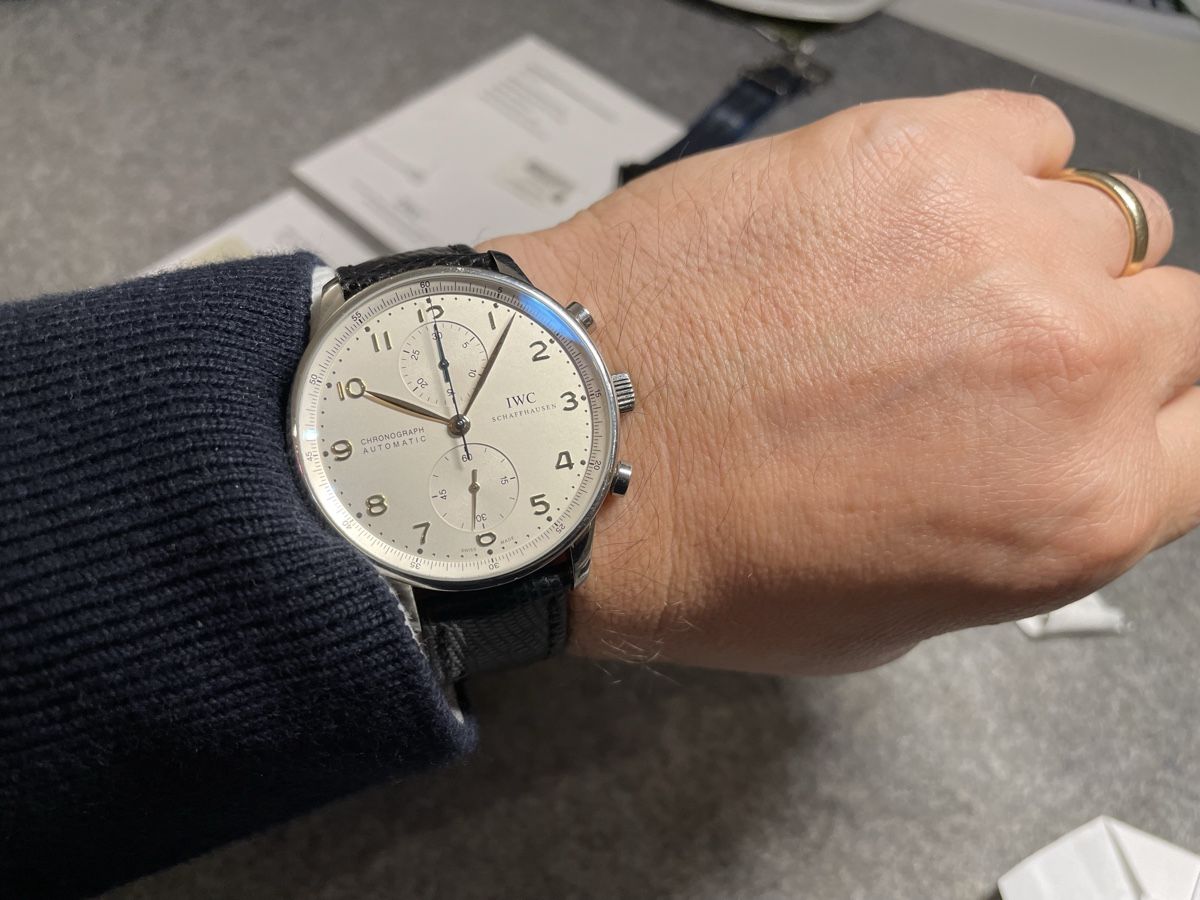 IWC Orologi: IWC Portugieser Chronograph – Usato da Wilen b. Wil venduto da corni11 9