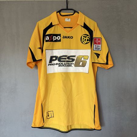 Matchworn Fc Schaffhausen Trikot Jako Da Silva