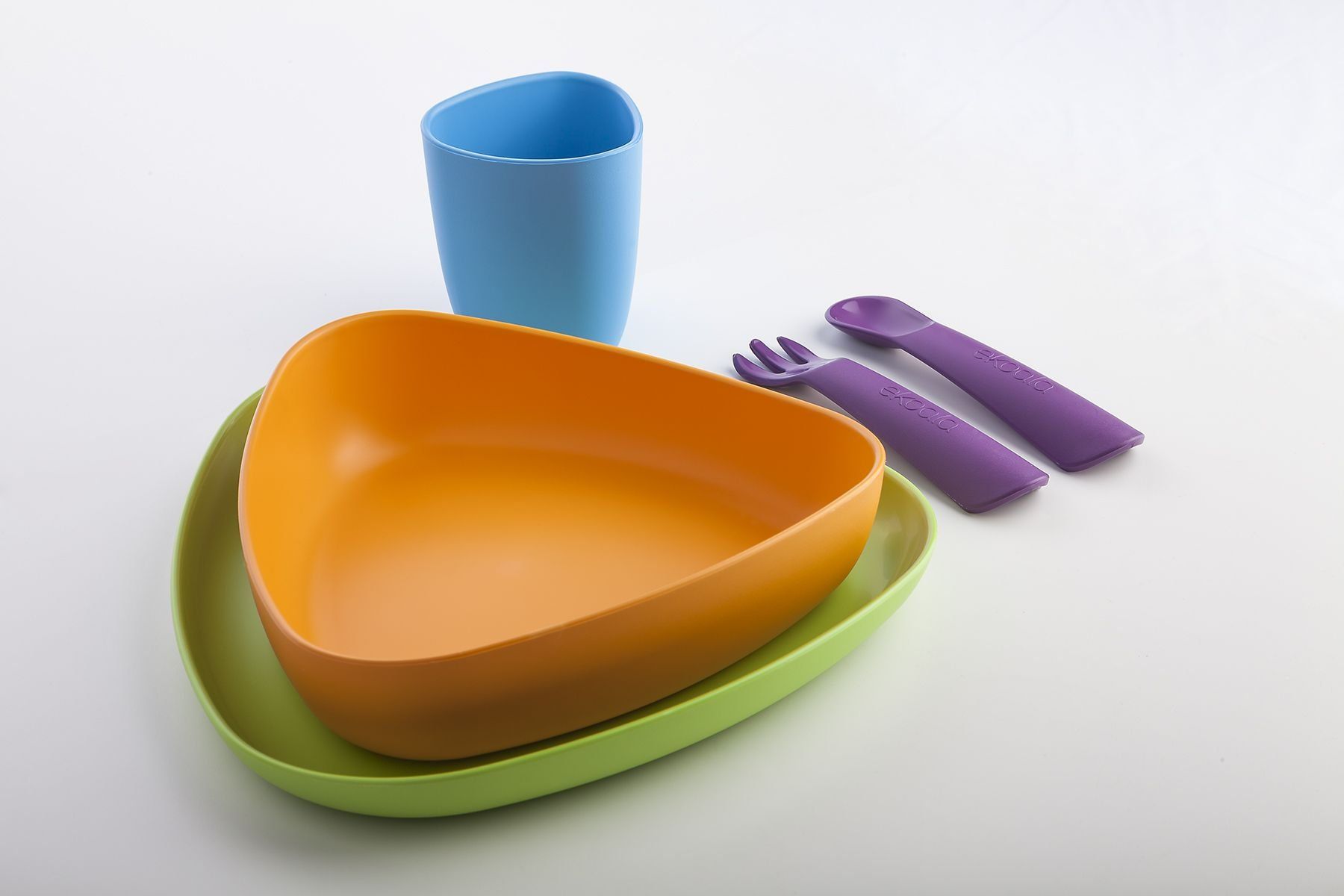 Bestecksets: ekoala eKeat Esslernset/Premier repas orange/grün – Neu und originalverpackt aus Giffers von Yesworld