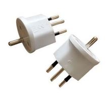 2 Stück Netz Adapter EU 230V zu Schweizer Steckdose
