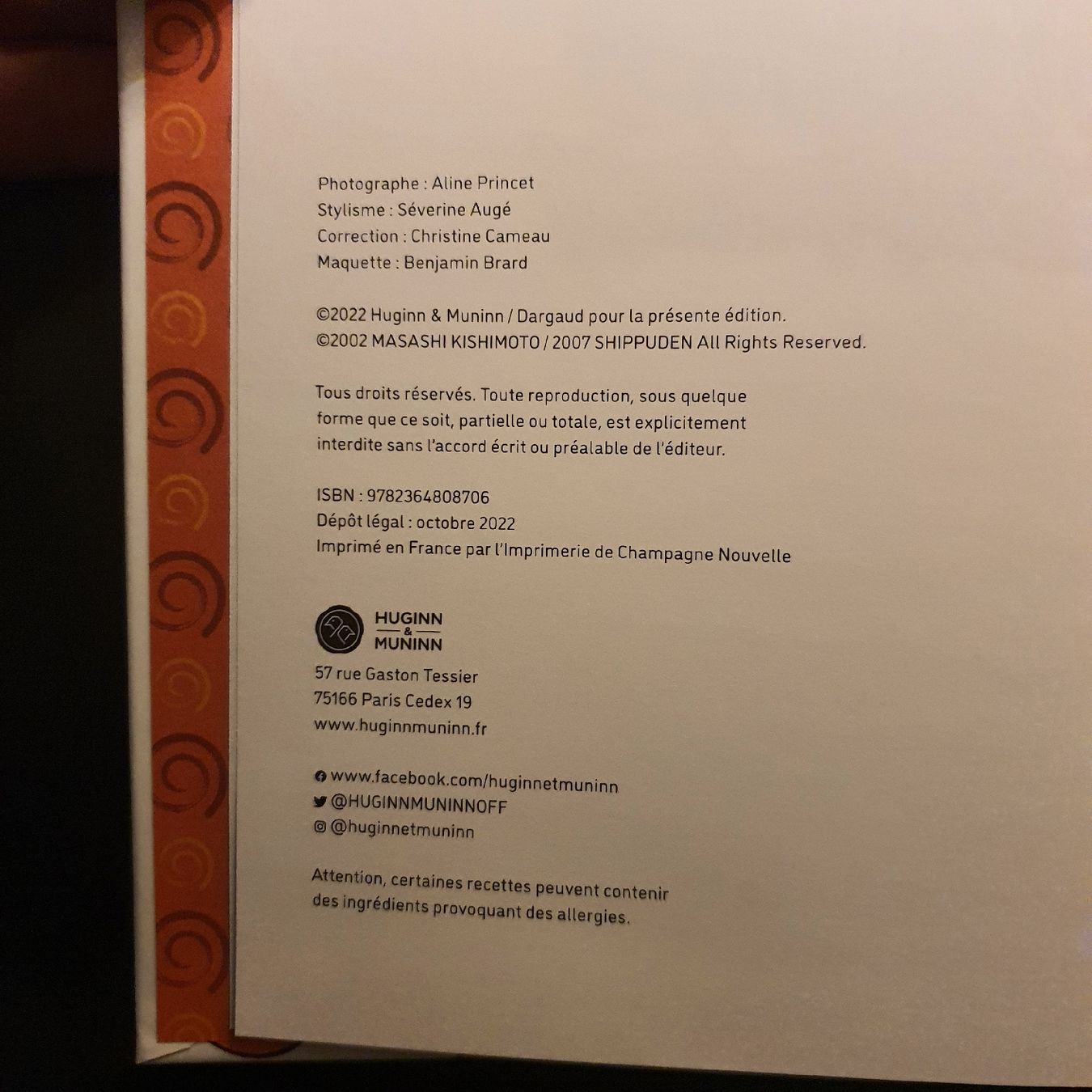 Libri: Naruto : Les recettes cachées de Naruto Shippuden – Usato da Zürich venduto da TimZurich1 1