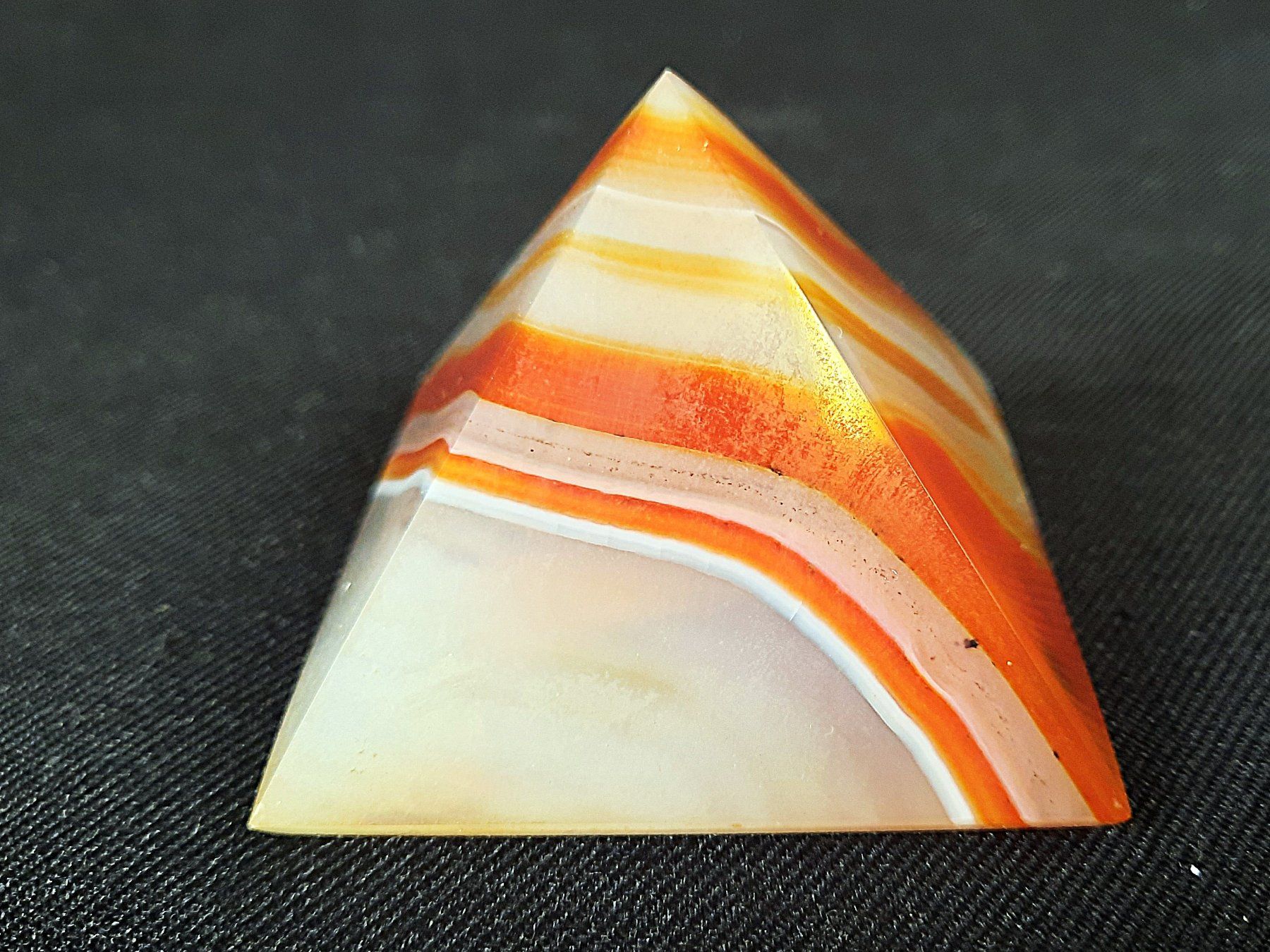 Pietre preziose: ACHAT PYRAMIDE natur rotbraun – Usato da Beinwil am See venduto da Restwert_Beinwil 3