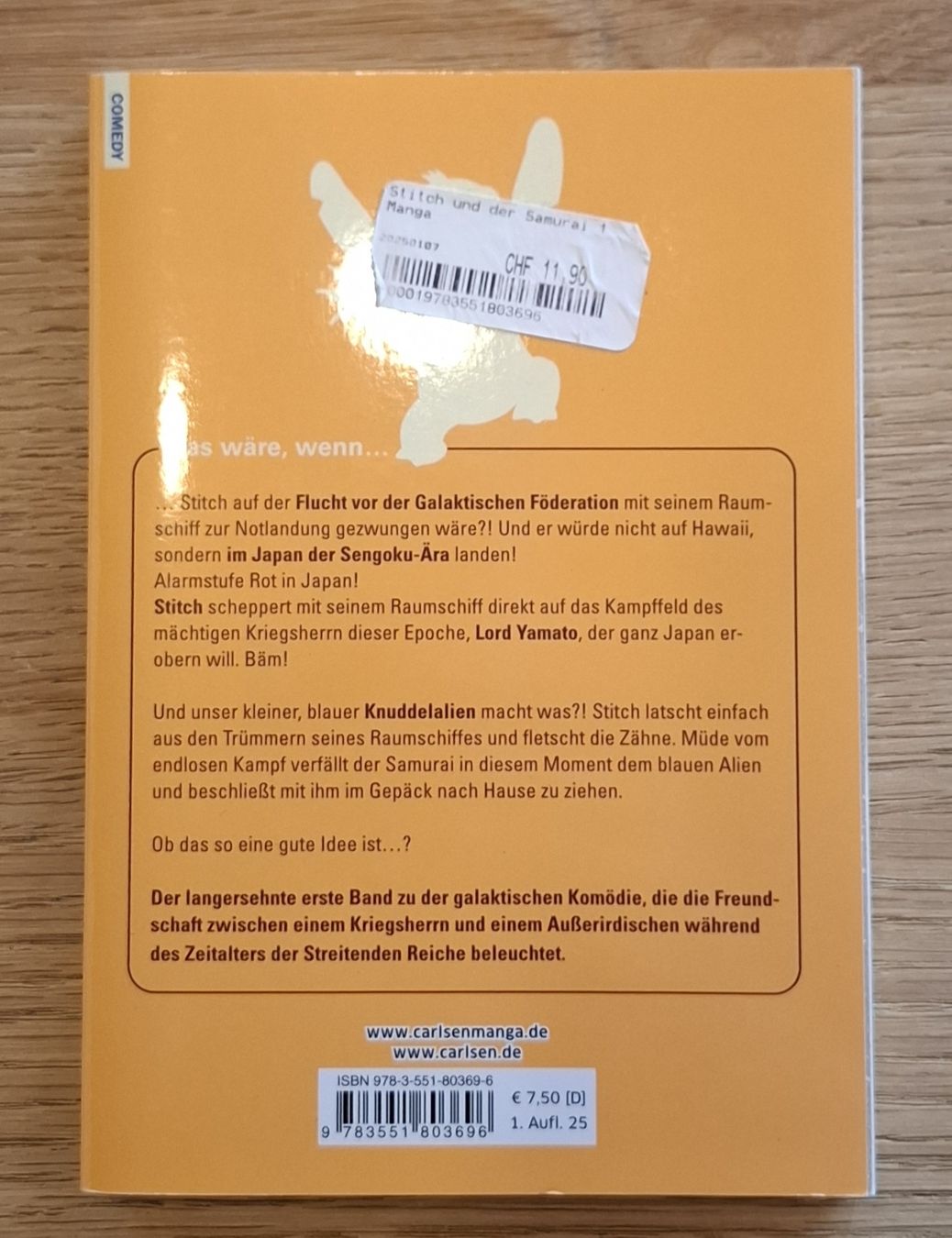 Comics: Stitch und der Samurai. Manga – Gebraucht aus Urtenen-Schönbühl von nerdgirl 1
