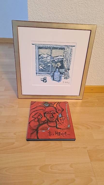 Grafiken & Lithographien: Rudolf Mirer 1989, Litho – Gebraucht aus Glarus von Morana86 1