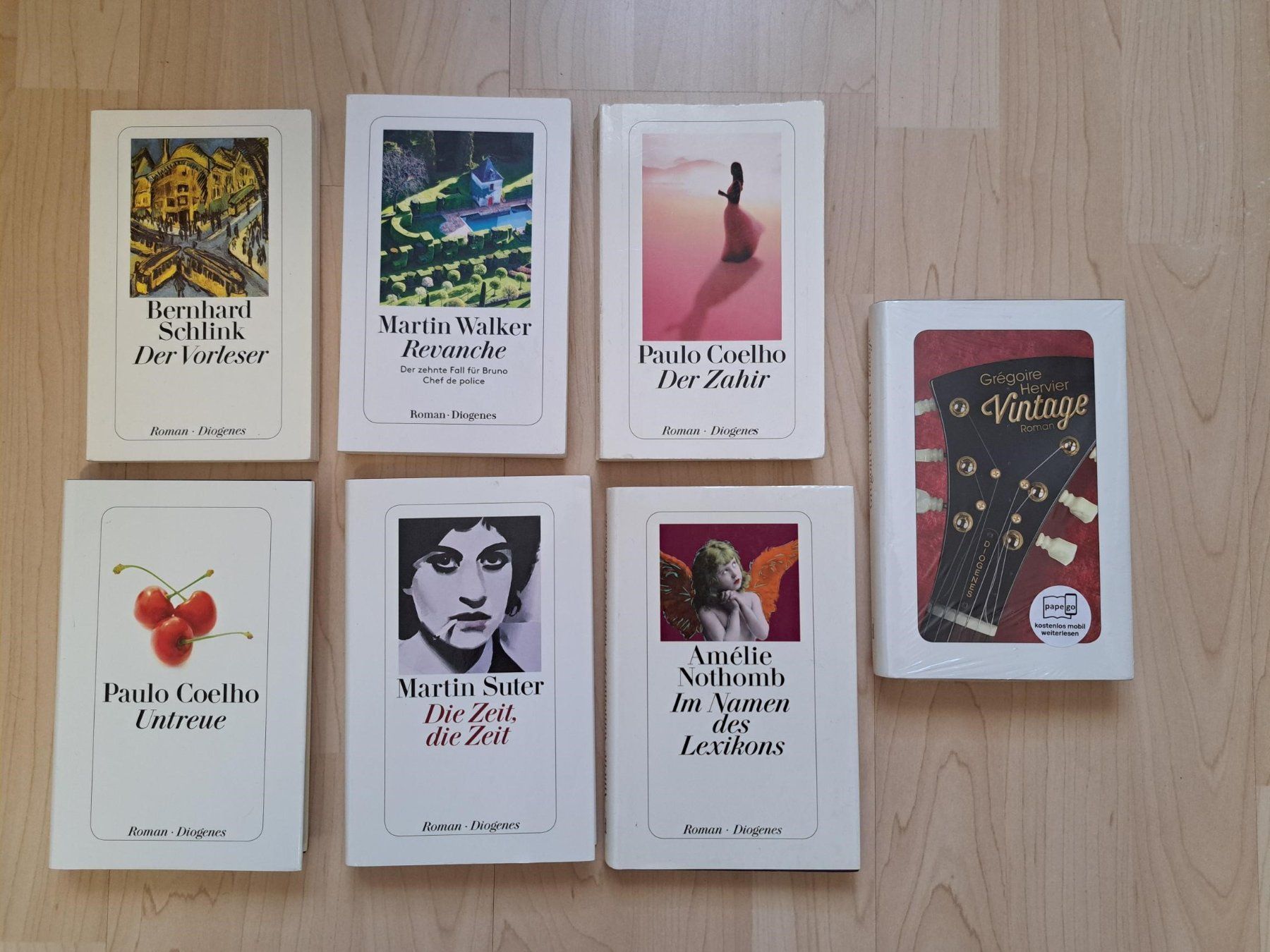 Libri: 7x Romane, Diogenes, Bücherpaket – Usato da Basel venduto da Patiscat