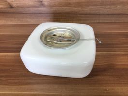 Kultige Tulux Deckenleuchte quadratisch weiss