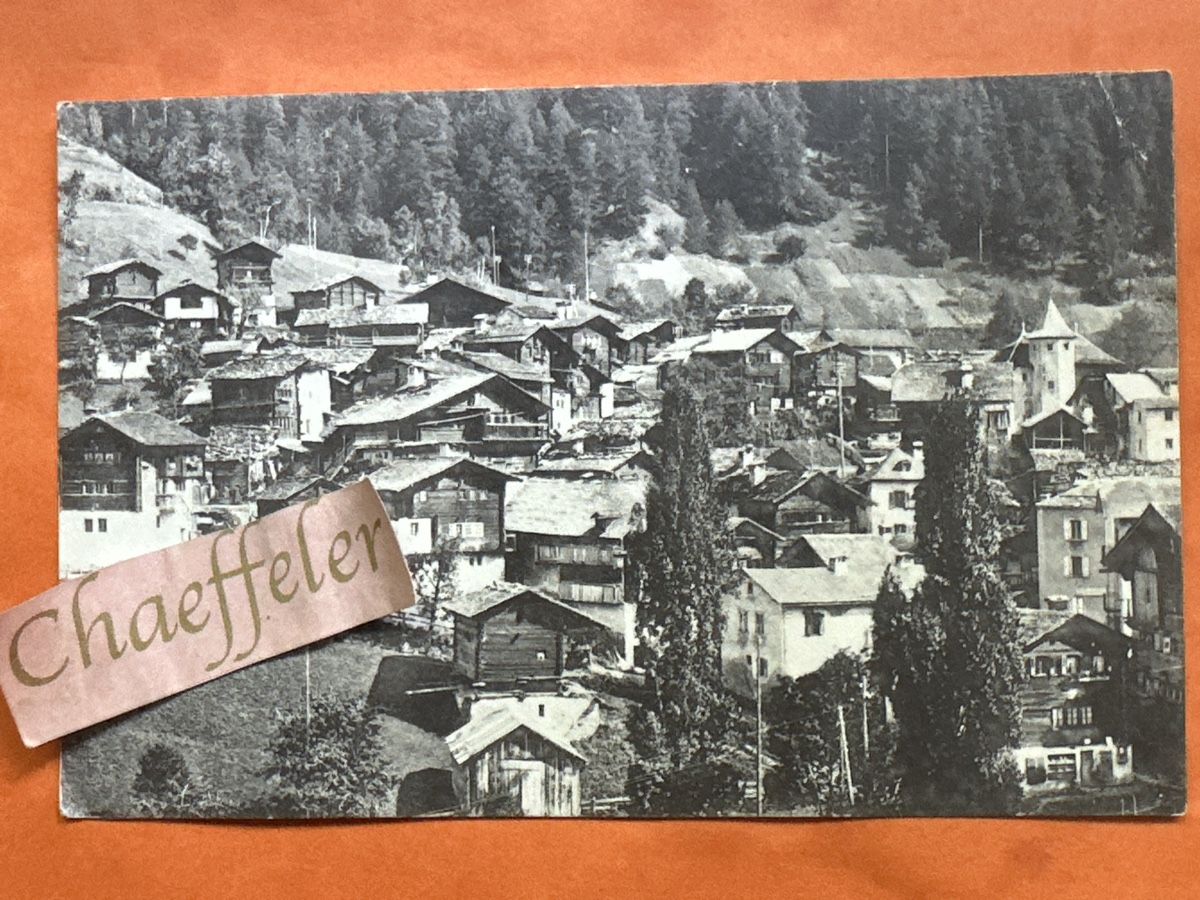 Cartes postales: Ansichtskarte Vissoye Val d'Anniviers Wallis alt – D'occasion à Zürich par Chaeffeler