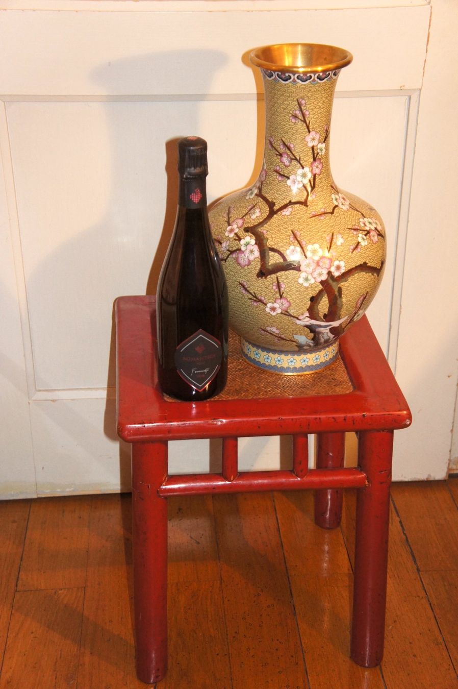 Vasi & Recipienti: XXL Cloisonnée Vase mit Kirschblütendekor – Usato da Lugano venduto da lussy1717