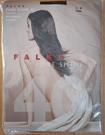 Falke Pure Shine 40 Feinstrumpfhose, Grösse M, Neu