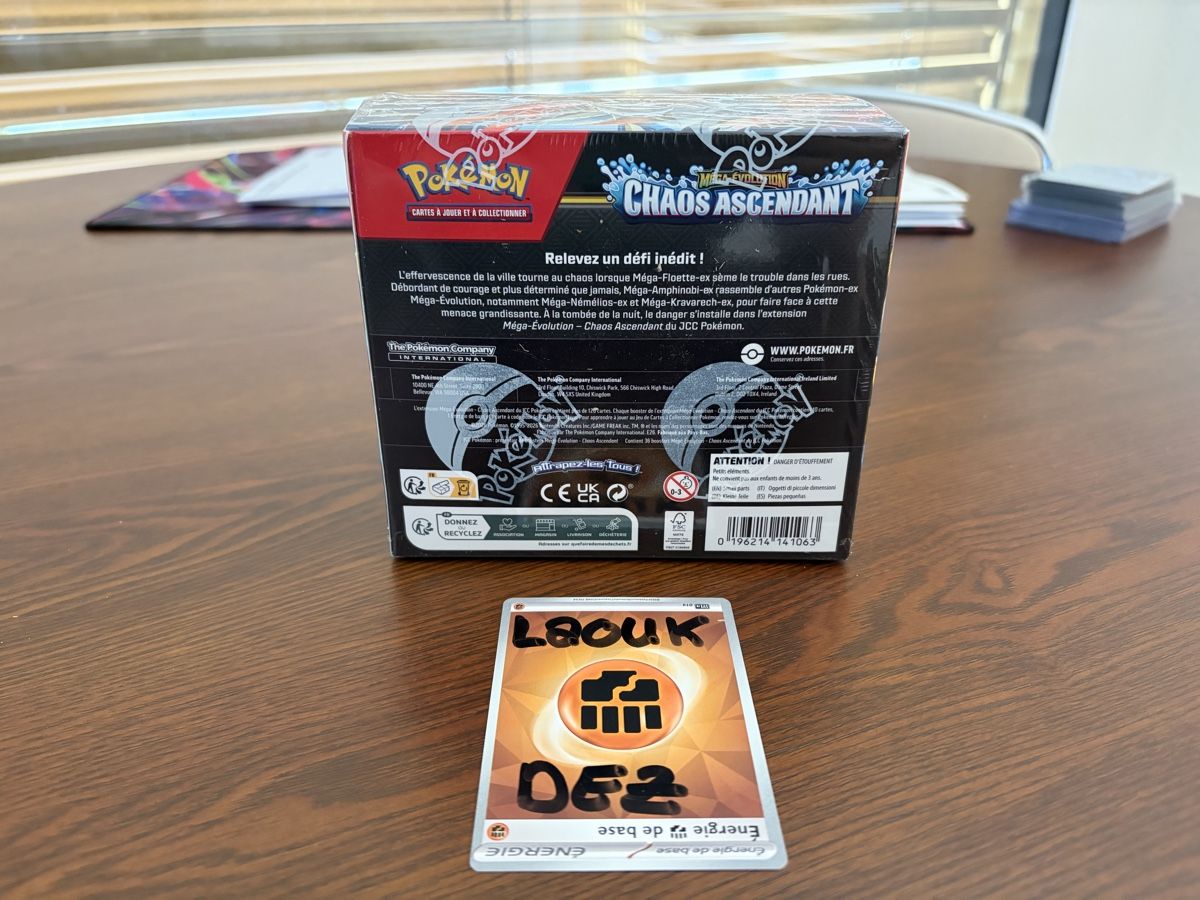 Pokémon Carte collezionabili: Pokémon - Display ME04 Chaos Ascendant  – Nuovo e nell'imballaggio originale da Morges venduto da Laoukdez 2