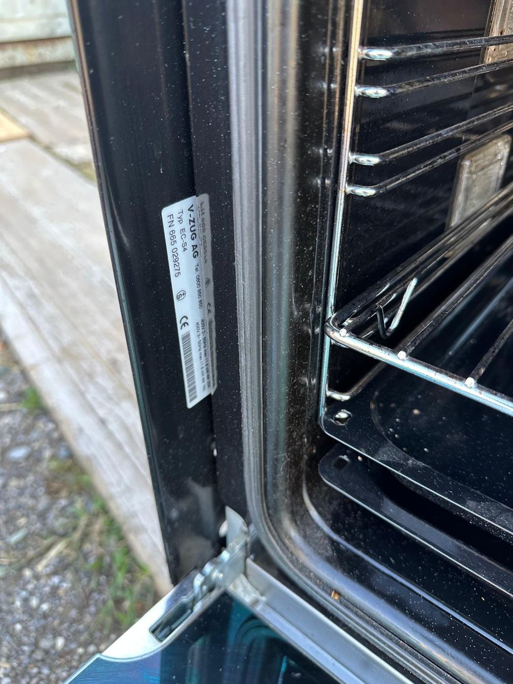 V-Zug Forni: Backofen mit Glaskeramik V-ZUG – Usato da Spreitenbach venduto da Space_X 6