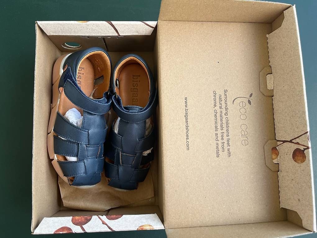 Scarpe per ragazzi: Leder Sandalen Bisgaard neu 28 – Usato da Basel venduto da mos_2xxs 1