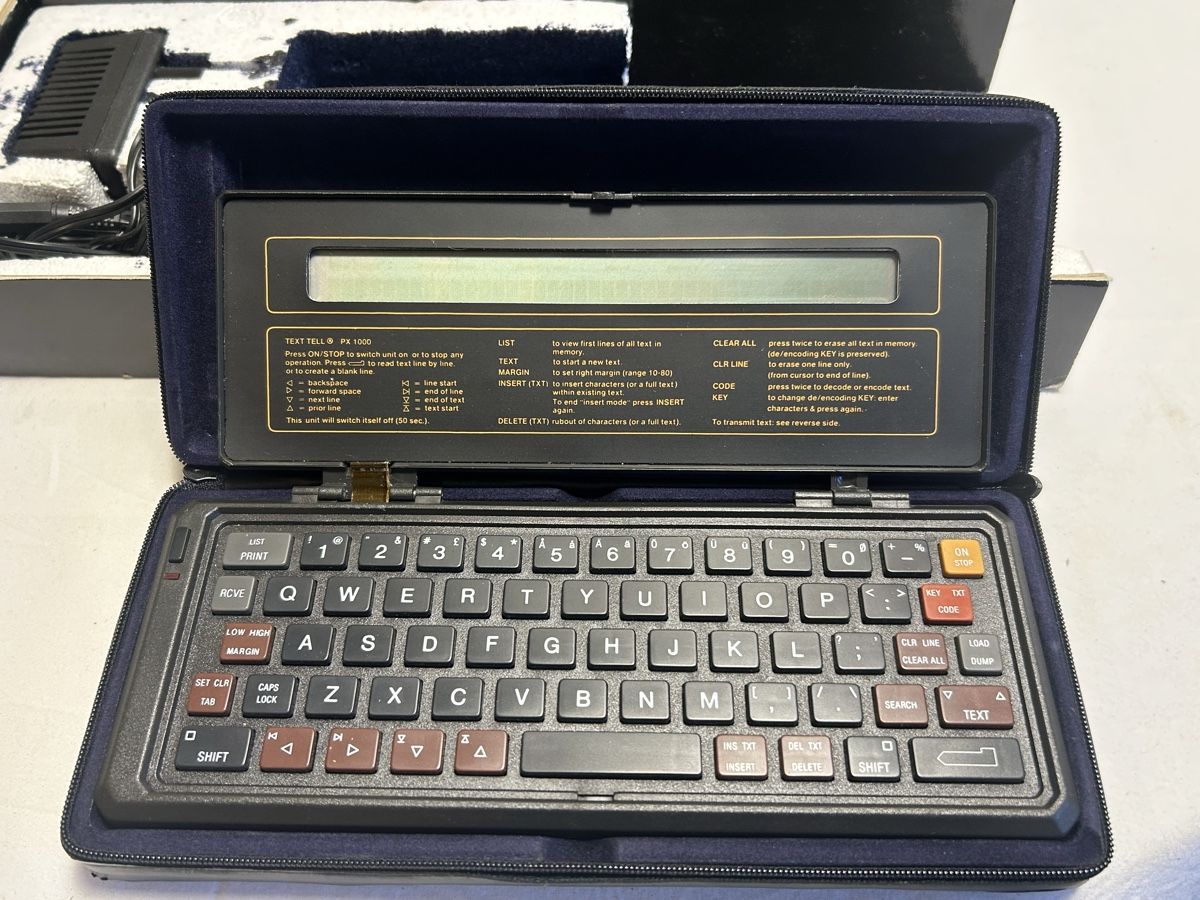 PC: Text Tell PX 1000 – Usato da Geneve venduto da Fil1997 1