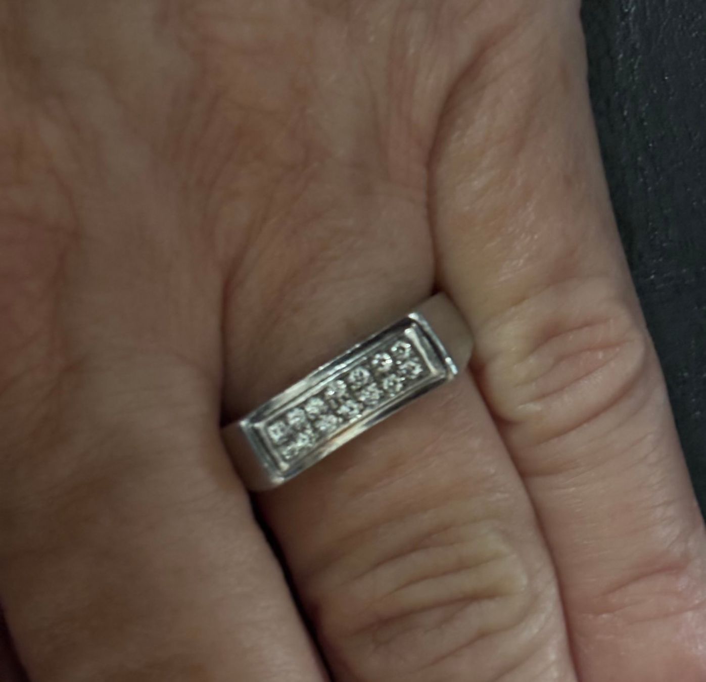 Anelli: Platinring mit Diamanten – Usato da Rotkreuz venduto da eng_7fjq 2