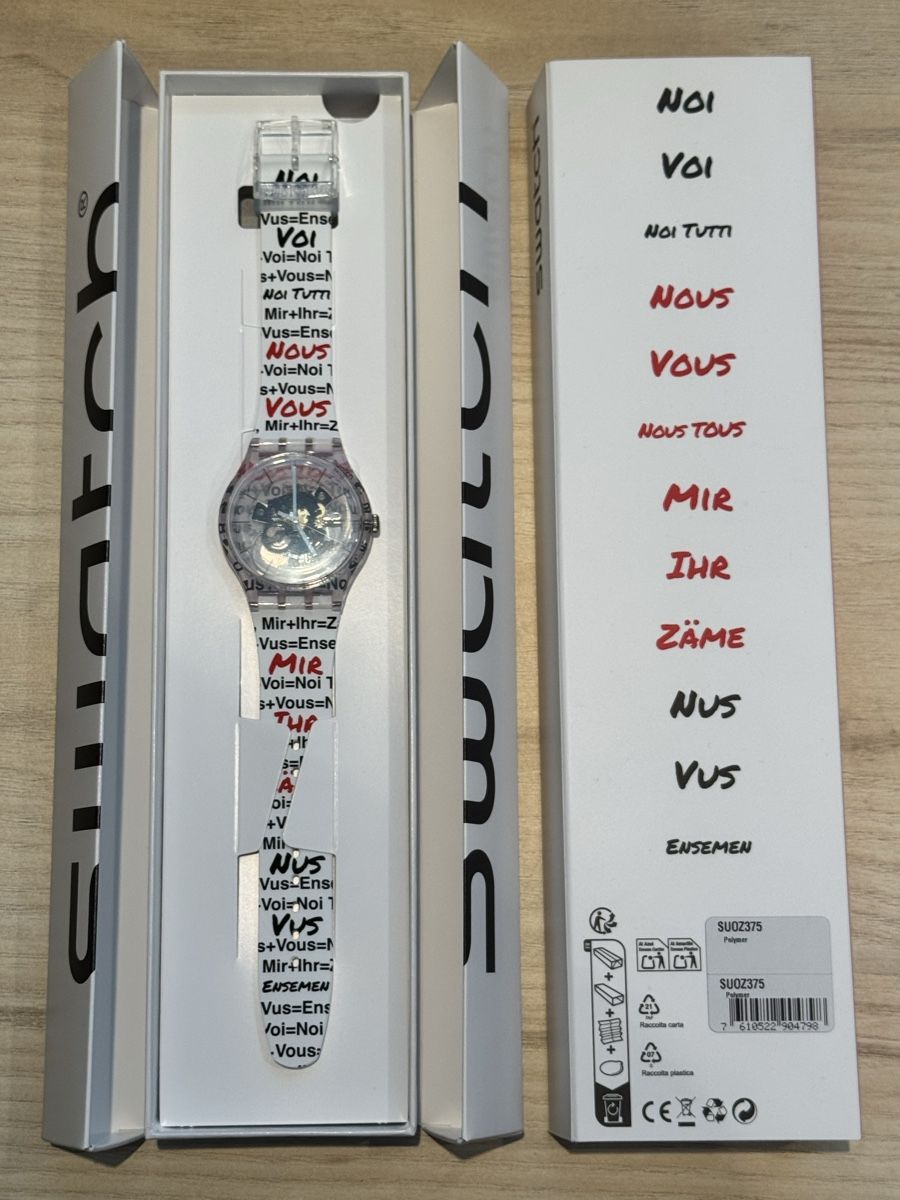 Swatch Orologi: Swatch Aktionärsuhr GV 2026 – Nuovo e nell'imballaggio originale da Grüningen venduto da Prolumin 1