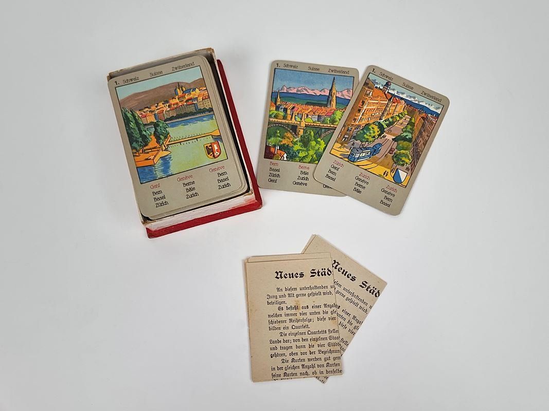 Spiele: Spiel "Quartette de Villes" – Gebraucht aus Urtenen-Schönbühl von Restwert_Schoenbuehl 6